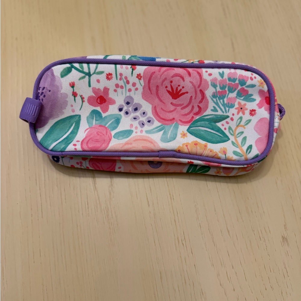 Pottery barn kids Floral Pencil Case